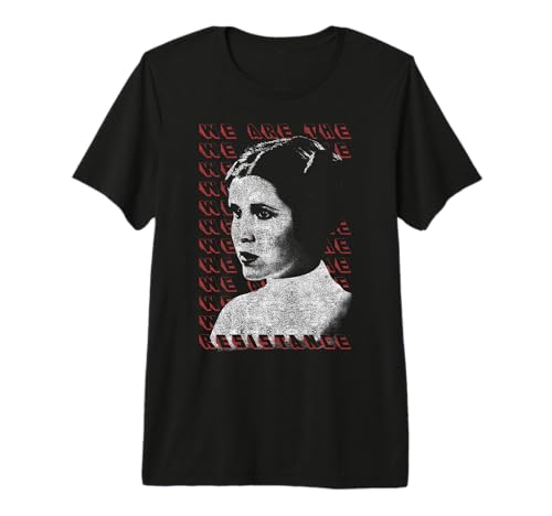 T-shirt Star Wars Leia Premium en coton doux et finitions soignées