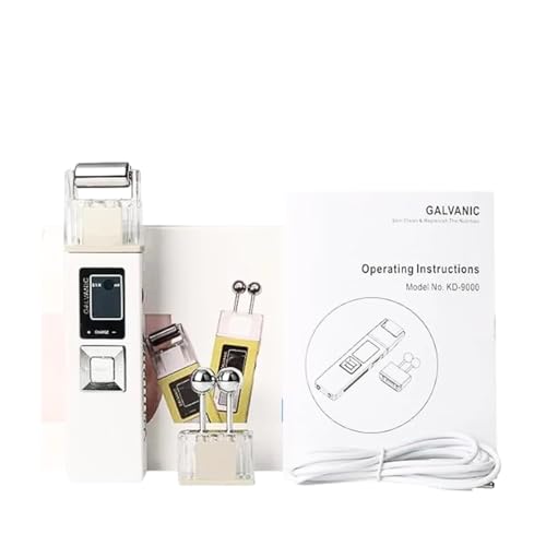 Abgrow Portable Galvanic Ion Machine for Face Skin – Beauty Device for Home, Spa