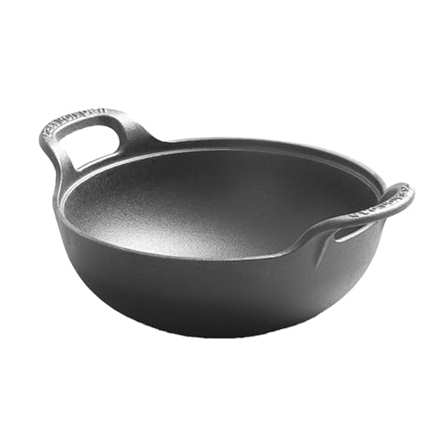 Wok de hierro fundido antiadherente 32 cm Pssopp miniatura 5