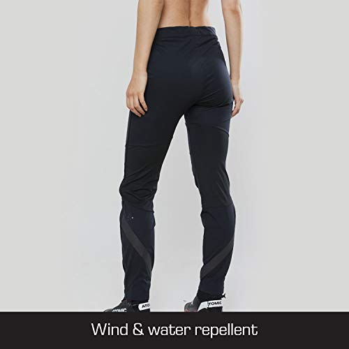 Craft Women's Pursuit 3/4 Zip Cross Country Ski Pants Black