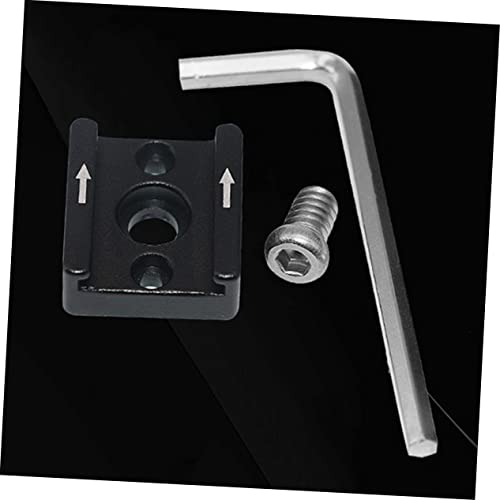Soporte de flash frío de metal para trípode adaptador de zapata compatible universal 2