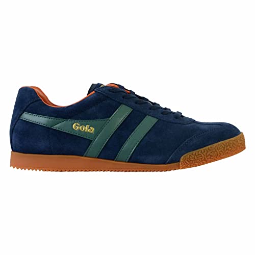 Image of Gola Equipe Suede - Sneakers for Men - Contrasting Wingflash - Heel Return - Durable Cupsole - Low Silhouette
