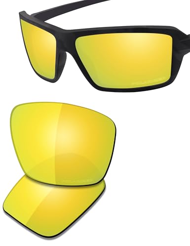 Image of SAUCER Premium Replacement Lenses for Oakley Cables OO9129 Sunglasses