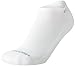 Calvin Klein Womens No Show Socks - 6 Pack Breathable Cotton Blend Athletic Performance Low Cut Running Socks for Women, Size 4-10, White