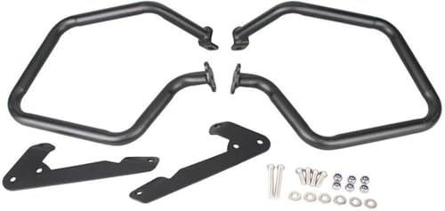 Crash bar moto BMW R1200RT protection de cadre arrière en acier noir