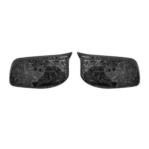 Couvercle rétroviseur pour E60 E61 E63 E64 2003-2008 1 paire de coques aspect carbone