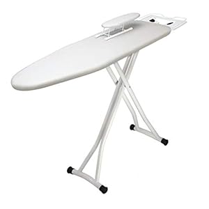ASSE da Stiro Rinforzata, con Vassoio in Ferro Antiscivolo per La Casa Guardaroba Guardaroba Utensili da Stiro Facili da Riporre