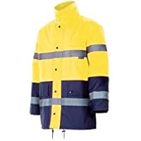 VELILLA Parka bicolor impermeable alta visibilidad serie 166|