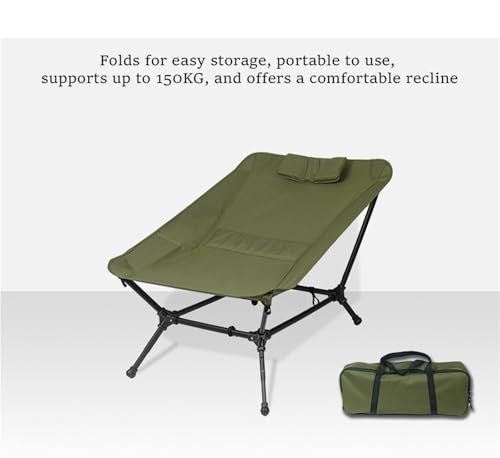 Fauteuil inclinable portable extra-large pliant pour le camping - 6