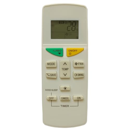 Image of Upix AC Remote No. 132 (No Backlight), Compatible /Replacement for Daikin & Daikin Inverter AC Remote Control (Exactly Same Remote Will Only Work)