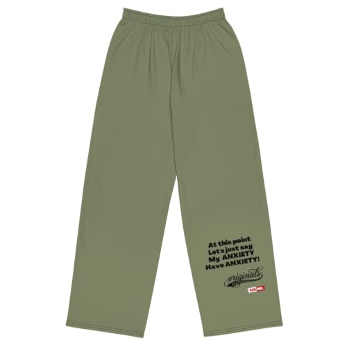 Relájate en casa con los pantalones de pierna ancha Anxious Adult para concienciar sobre la ansiedad