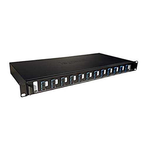 Tiroir optique coulissant Legrand 032164 avec 12 connecteurs SC Duplex monomode - 2