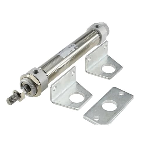 Cilindro neumático mini de doble efecto con anillo magnético inoxidable CDM2B20 4