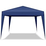 Telo di ricambio per gazebo da giardino 3x3 m, realizzato in trama Oxford e rivestito in PVC risulta leggero ma resistente