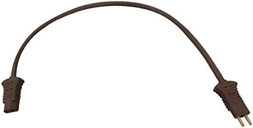 Pigtail Cord for Filter Queen Vacuum 18 Inch Brown Replacement