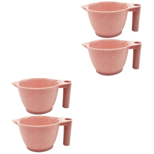 LALADEFIEE 2 Set Di Ciotole Per Mescolare La Tintura Dei Ciotola Per Mescolare La Tinta Manico Design Elegante Per La Colorazione Dei 2 Pezzi*2