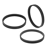 1911B ブラックゴムプレーナーVベルト 3個、268x9.6mm プレーナードライブベルトパーツ、225069-5 ゴムプレーナー電動工具アクセサリー
