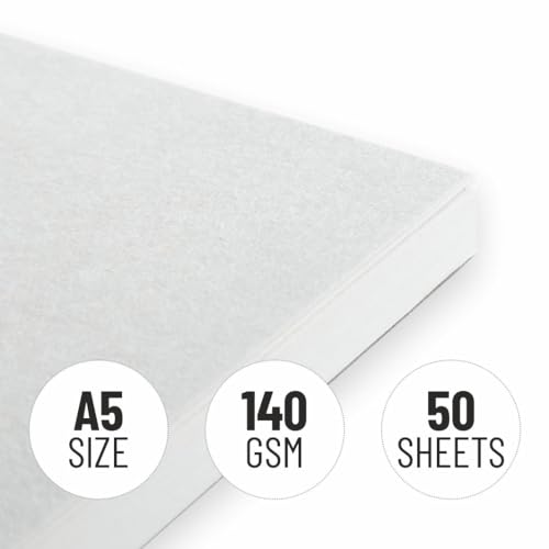 Anupam SketchO Sketch Book A5 Top Spiral Bound Sketchpad Acid Free Paper 140 GSM for Artists, Professional (50 Sheets, 100 Pages) (Pack of 2) - Image 4 thumbnail