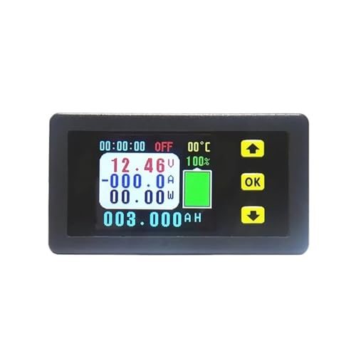Ampèremètre CC 100A VA7510S contrôleur de charge batterie