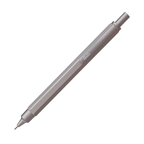 Rhodia Script crayon mécanique argent porte-mine de précision rechargeable 0.7mm