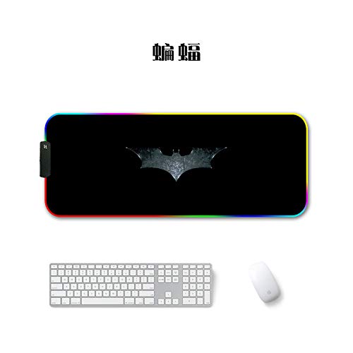 Preisvergleich Produktbild Optische Mausunterlage führte magische Farbenmausunterlage 350 * 600 * 4mm