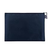 Photo Gallery 2 cartelle portadocumenti impermeabili con chiusura lampo, per documenti, documenti, cosmetici, compiti a casa, accessori da viaggio, blu navy, a5 (24 x 18 cm) Photo Gallery 2 cartelle portadocumenti impermeabili con chiusura lampo, per documenti, documenti, cosmetici, compiti a casa, accessori da viaggio, blu navy, a5 (24 x 18 cm)
