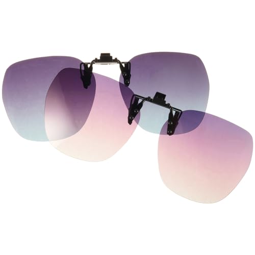 VALICLUD 2pièces Lunettes de Soleil Polarisées à Clipser Anti-éblouissement pour Conduite Protection UV Clipsables