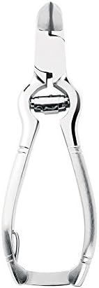 Alicate Inox Unhas Pés, Mundial S/A, Prateado