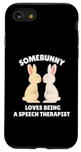 Somebunny Loves Being a Speaech Therapist 킢C[X^[oj[ X}zP[X iPhone SE (2020) / 7 / 8 p