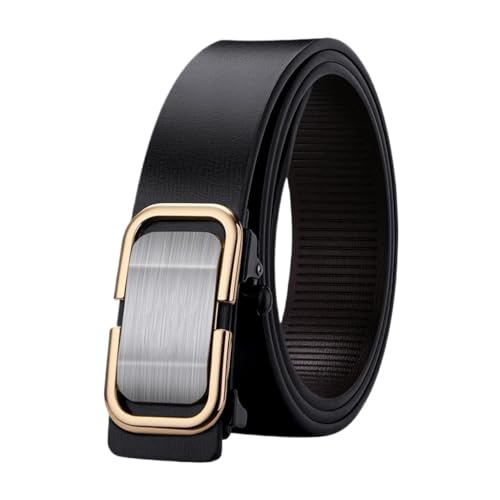 Men's Leather Belt Men's Automatic Buckle Belt Casual Belt