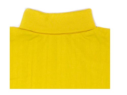 Image of Tangy Kids New Born Infant Baby Boys and Baby Girls Full Sleeves Turtle High Neck Skiwi in Plain Solid Color