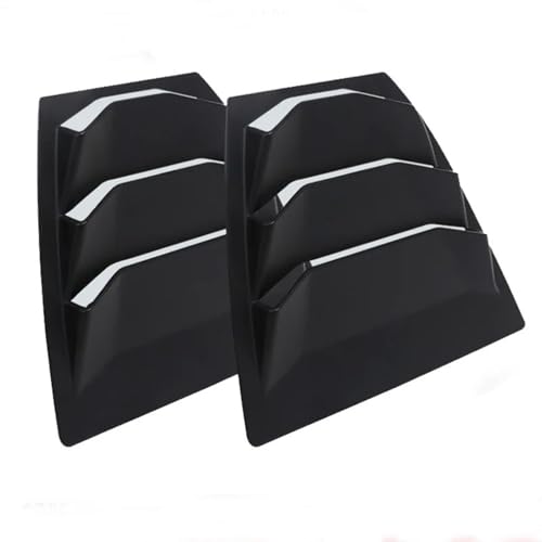 Persiennes de lunette arrière look noir mat élégant pour votre Mazda 3 Axela