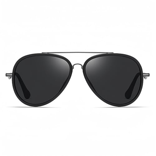 Lunettes de soleil rétro double pont pour voyage et conduite - 2