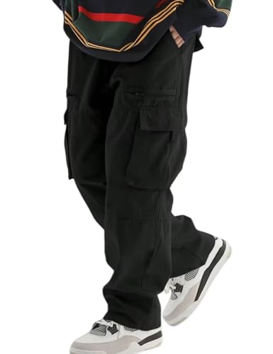 2K Pants Men Baggy Cargo Pants Hip Hop Gothic Parachute Sweatpants