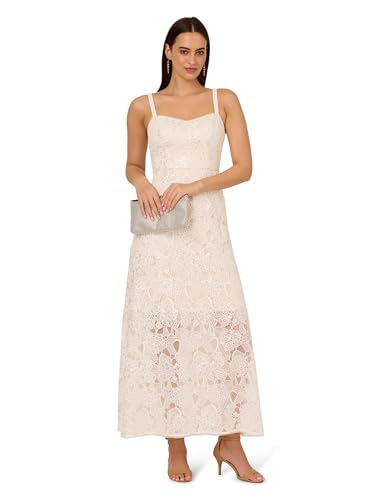 Image of Adrianna Papell Women's Sequin Lace Ankle Dress