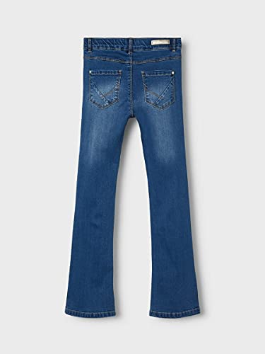 Pantalones vaqueros Name It NKFPolly Dnmindigo para niñas con corte bootcut 3