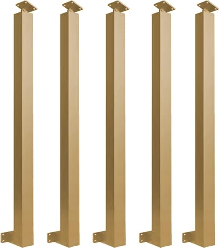 Balaustres de metal duraderos con acabado cuadrado premium para cubiertas 2