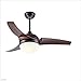 Ventilatori da soffitto con lampada Ventilatore da soffitto a LED minimalista moderno a 3 foglie Nordic Fan LED Restaurant Light, 220V Ventilatori da Soffitto con Lampada Luce (Color : A)