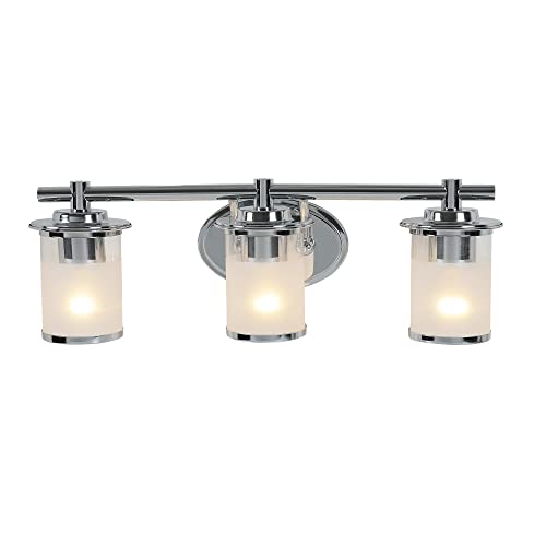 Designers Fountain 6693-Ch Essence Bathroom Vanity Light Fixture, 3, Chrome #TOP4