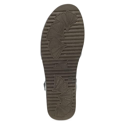 Image of Dansko Mae Mary Jane for Women - Dual-Density Cork /EVA Midsole and Lightweight Rubber Outsole Provide Durable and Comfortable Ride on Patented Stapled Construction