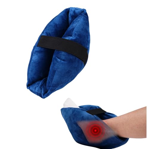 Hominas Taloneras Antiescaras Universal Cojines Antiescaras Pies Codos Protector para Talón 1 Unidad Protección Suave Uso Diario en Cama o Silla de Ruedas