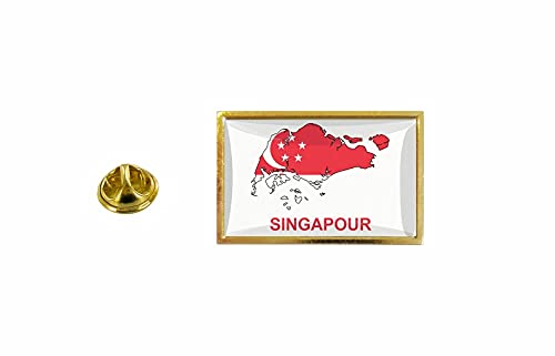 akachafactory pins pin Badge pin's Drapeau Pays Carte SGP Singapour