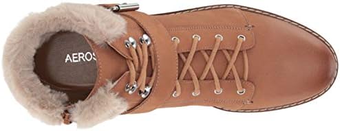 Aerosoles Women's Open Book Combat Boot, Tan Nubuck, 6.5 M US | Image 4
