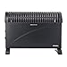 Schallen 2000W Electric Convector Radiator Heater - 3 Heat Settings, Adjustable Thermostat & Overheat Protection in All Black Schallen 2000W Electric Convector Radiator Heater - 3 Heat Settings, Adjustable Thermostat & Overheat Protection in All Black