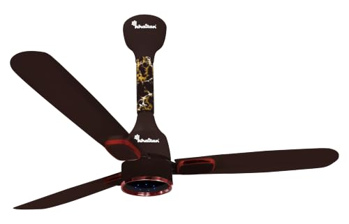 Image of Khaitan Ornate Super - 1200mm BLDC Ceiling Fan with Remote | 5 Star Rated | Durable & Long-lasting | Energy Saving | 3-Years Warranty | Pack of 1 | Smoke Brown