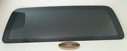 Privacy Stationary Back Window Back Glass Compatible with Ford F150 Pickup 1997-2003/F250LD(Light Duty) Pickup 1997-1999/F150 Heritage 2004 Models