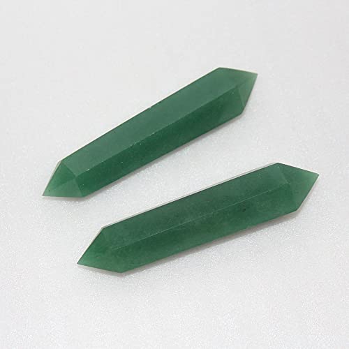 Aventurine cristal vert authentique, colonne de prestige taillée à la main