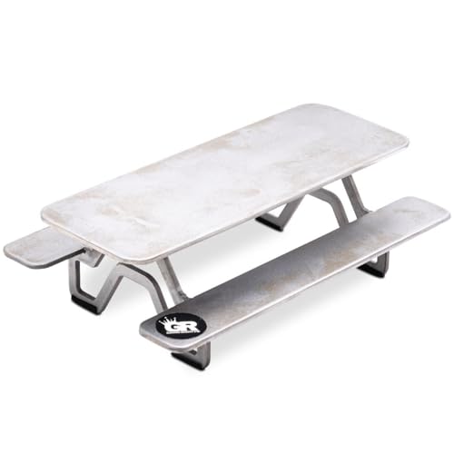 Grind Right Picnic Table Fingerboard Ramp Raw