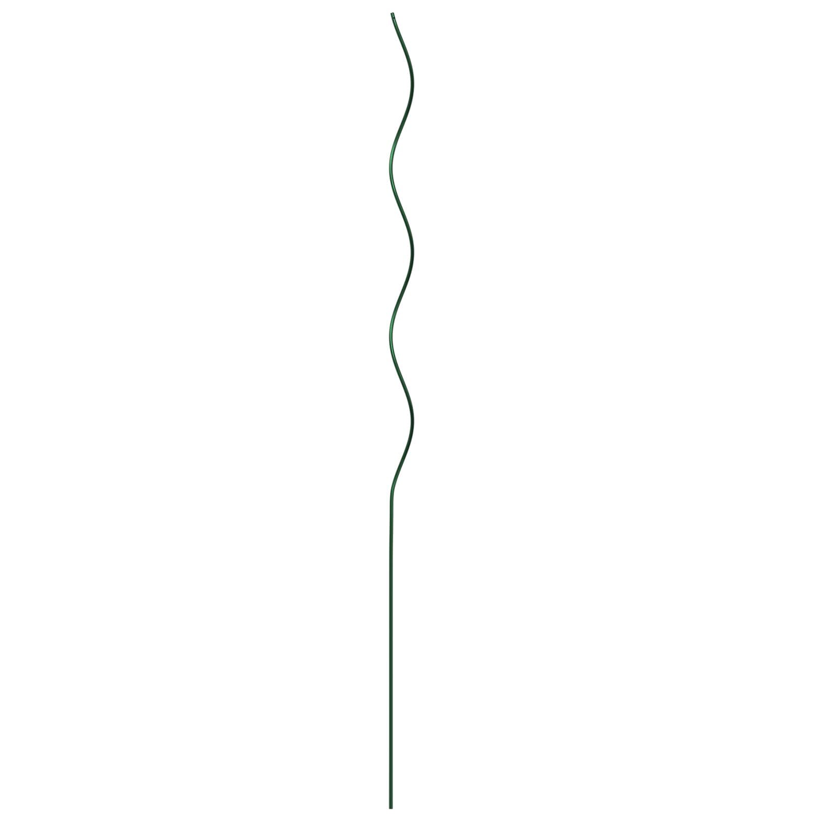 Gecheer Lot de 20 supports de plantes en spirale en acier, tuteur de plantes grimpantes sur piquet de plante, support pour fraises, tomates, supports pour plantes