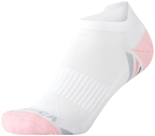 Image of Nautica Womens Low Cut Socks with Tab Mesh Cushioned Ankle Socks, 12 Pack | Breathable Mesh Fabric, Protective Tab, Cushioned Key Areas, Banded Arch Support, Low Cut Ankle, Shoe Size 4-10